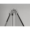 Mexen Exo Duschfaltüren 65 cm, transparent, Chrom - 816-065-000-01-00