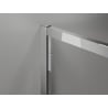 Mexen Exo Duschpendeltür 105 cm, transparent, Chrom - 819-105-000-01-00