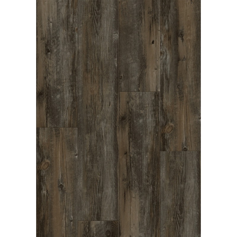 Mexen Tulsa Vinylböden 1227 x 187 mm LVT Dryback 2,5 mm, PVC-Unterlage, 4 V-Fuge, Kiefer - F1376-1227-187-255-4V1-01