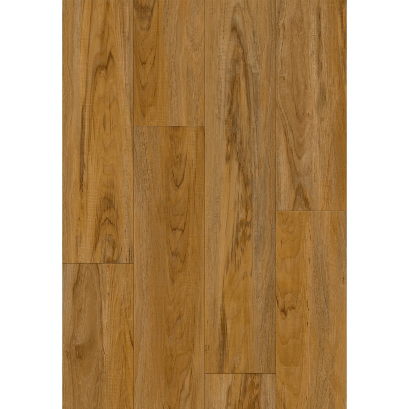 Mexen Norfolk Vinylpaneele 1227 x 187 mm LVT Dryback 2,5 mm, PVC-Unterlage, 4 V-Fuge, Teak - F1393-1227-187-255-4V1-01