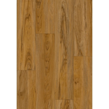 Mexen Norfolk Vinylpaneele 1227 x 187 mm LVT Dryback 2,5 mm, PVC-Unterlage, 4 V-Fuge, Teak - F1393-1227-187-255-4V1-01
