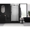 Mexen Exo Duschabtrennung Tür 75 cm, transparent, schwarz - 817-075-000-70-00