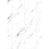 Mexen Glacier White Vinylböden 610 x 305 mm LVT Dryback 2,5 mm, Unterlage, 4 V-Fuge, Jazz White - F1451-0610-305-255-4V1-01