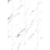 Mexen Glacier White Vinylpaneele 610 x 305 mm LVT Dryback 2,5 mm, Unterlage, 4 V-Fuge, Jazz White - F1451-0610-305-255-4V1-01