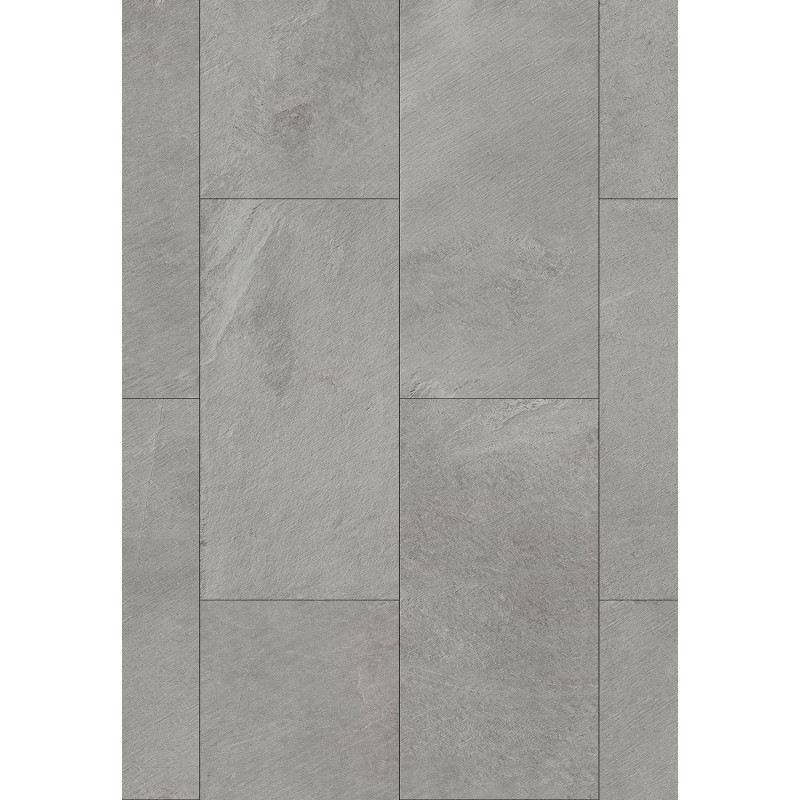 Mexen Grey Leaf Vinylplatten 610 x 305 mm LVT Dryback 2,5 mm, PVC-Unterlage, 4 V-Fuge, Schiefer - F1463-0610-305-255-4V1-01