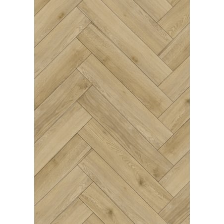 Mexen Charter Oak Vinylpaneele Fischgrät 570 x 95 mm LVT Dryback 2,5 mm, PVC-Unterlage, 4 V-Fuge, Eiche