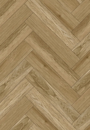 Mexen Manhattan Vinylplatten Fischgrätenmuster 570 x 95 mm LVT Dryback 2,5 mm, PVC-Unterlage, 4 V-Fuge, Eiche