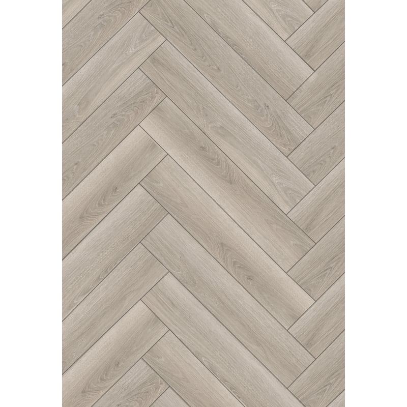 Mexen Wilson Vinylplatten Fischgrät 570 x 95 mm LVT Dryback 2,5 mm, PVC-Unterlage, 4 V-Fuge, Eiche - F1475-0570-095-255-4V1-01