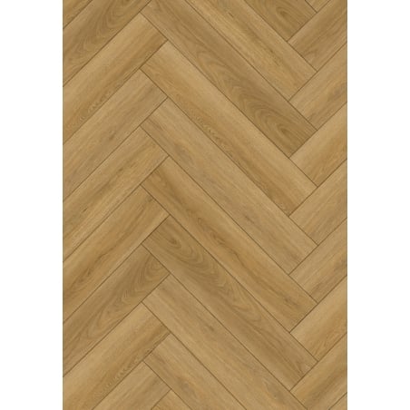 Mexen Chattanooga  Vinylplatten Fischgrät 570 x 95 mm LVT Dryback 2,5 mm, PVC-Unterlage, 4 V-Fuge, Eiche
