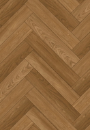 Mexen Overland Park Vinylplatten Fischgrätmuster 570 x 95 mm LVT Dryback 2,5 mm, Unterlage 4 V-Fuge, Jatoba