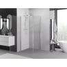 Mexen Exo Duschkabine schwenkbar 80 x 80 cm, transparent, chrom - 817-080-080-01-00
