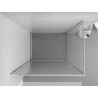 Mexen Exo Duschkabine schwenkbar 100 x 70 cm, transparent, Chrom - 817-100-070-01-00