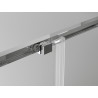 Mexen Exo Schiebeduschtüren 140 cm, transparent, Chrom - 8151-140-000-01-00