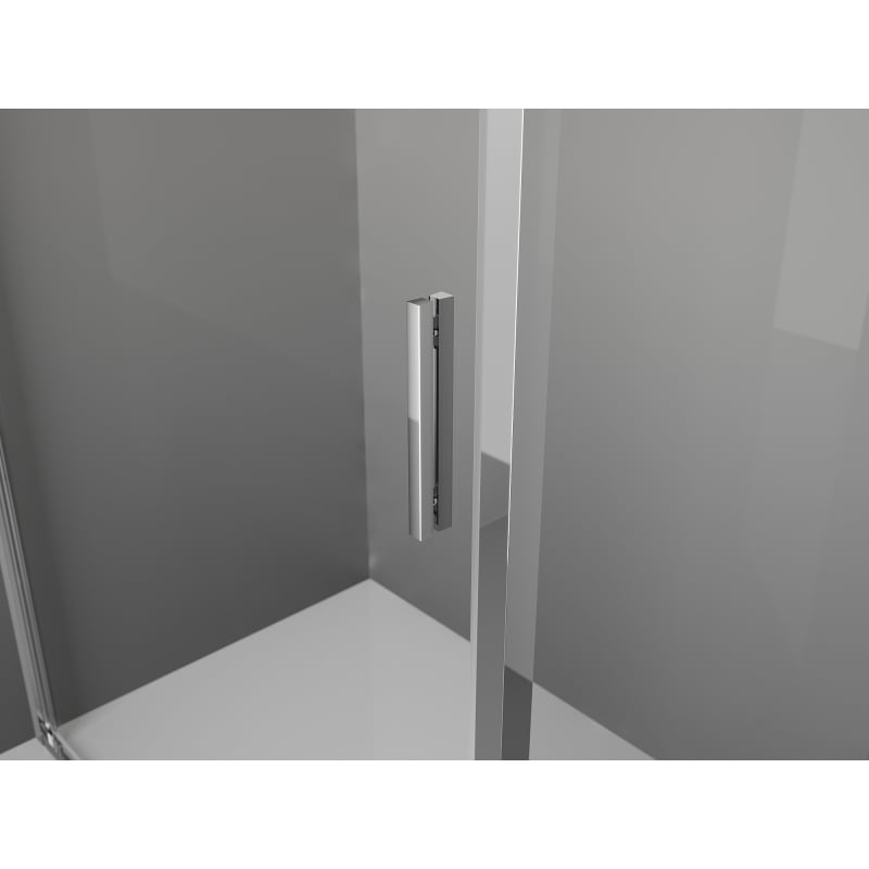 Mexen Exo Dusch-Schiebetür 160 cm, transparent, Chrom - 8151-160-000-01-00