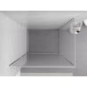 Mexen Exo Duschkabine schwenkbar 100 x 90 cm, transparent, Chrom - 817-100-090-01-00