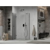 Mexen Lima faltbare Duschkabine 70 x 120 cm, transparent, schwarz - 856-070-120-70-00