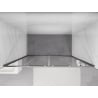 Mexen Exo Duschabtrennung doppelt schiebbar 190 cm, transparent, Chrom - 8152-190-000-01-00