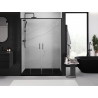 Mexen Exo Duschdoppeltüren 150 cm, transparent, schwarz - 8152-150-000-70-00