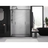 Mexen Exo Duschdoppeltüren 150 cm, transparent, schwarz - 8152-150-000-70-00