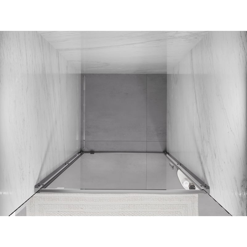 Mexen Exo Duschdrehtür 65 cm, transparent, Chrom - 8181-065-000-01-00