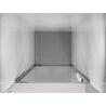Mexen Exo Duschflügeltür 90 cm, transparent, Chrom - 8181-090-000-01-00