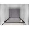 Mexen Exo Duschdrehtüren 65 cm, transparent, schwarz - 8181-065-000-70-00