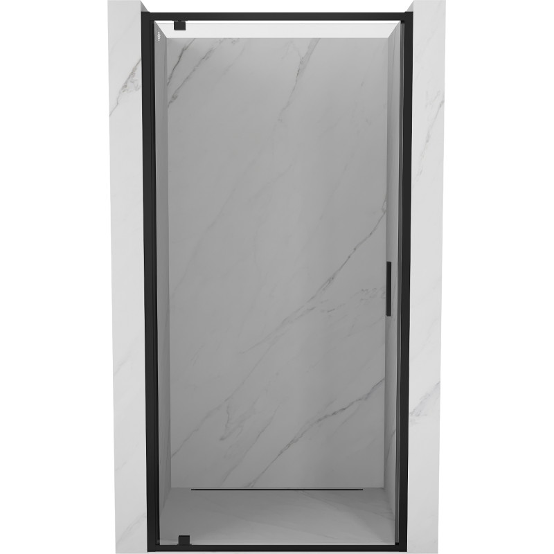 Mexen Exo Duschschwingtür 95 cm, transparent, schwarz - 8181-095-000-70-00
