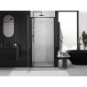 Mexen Exo Dusch-Schwenktür 100 cm, transparent, schwarz - 8181-100-000-70-00