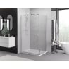 Mexen Exo Duschtür 145 x 70 cm, transparent, Chrom - 819-145-070-01-00