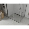 Mexen Lima faltbare Duschkabine 90 x 100 cm, transparent, schwarz - 856-090-100-70-00