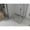 Mexen Lima faltbare Duschkabine 90 x 110 cm, transparent, schwarz - 856-090-110-70-00