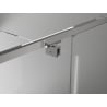 Mexen Exo Duschkabine schwenkbar 140 x 80 cm, transparent, chrom - 819-140-080-01-00