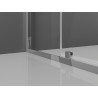 Mexen Exo Duschkabine Schwingtür 155 x 80 cm, transparent, Chrom - 819-155-080-01-00