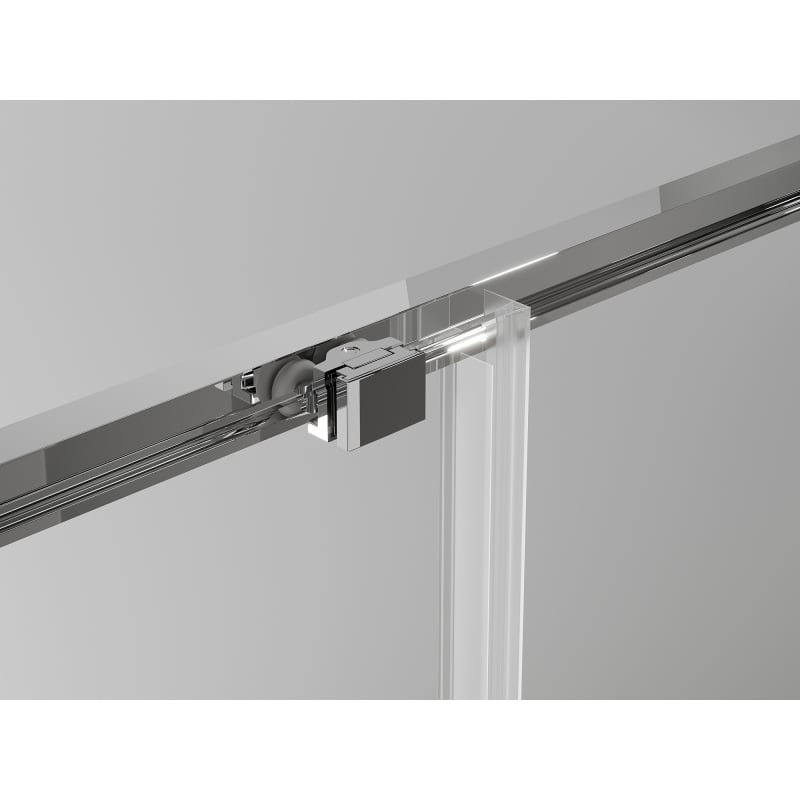 Mexen Exo Schiebeduschkabine 130 x 70 cm, transparent, Chrom - 8151-130-070-01-00