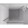 Mexen Exo Schiebeduschkabine 135 x 70 cm, transparent, chrom - 8151-135-070-01-00