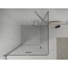 Mexen Lima klappbare Duschkabine 70 x 70 cm, transparent, Chrom - 856-070-070-01-00