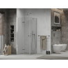 Mexen Lima faltbare Duschkabine 100 x 100 cm, transparent, Chrom - 856-100-100-01-00