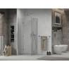 Mexen Lima faltbare Duschkabine 110 x 110 cm, transparent, Chrom - 856-110-110-01-00
