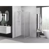 Mexen Exo quadratisches Duschkabine 70 x 70 cm, transparent, Chrom - 8110-070-070-01-00