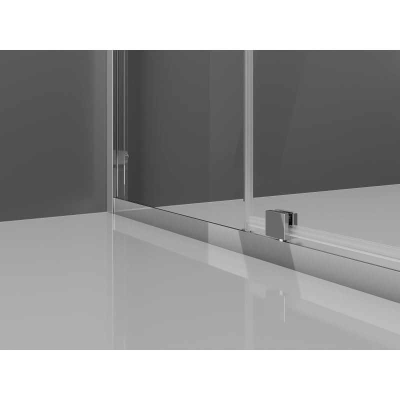 Mexen Exo quadratisches Duschkabine 70 x 70 cm, transparent, Chrom - 8110-070-070-01-00