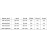 Mexen Exo quadratische Duschkabine, schwingend 70 x 70 cm, transparent, schwarz - 8110-070-070-70-00