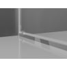 Mexen Exo Duschkabine mit Schwingtür 70 x 70 cm, transparent, Chrom - 8181-070-070-01-00