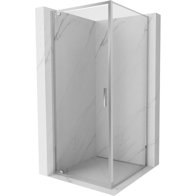 Mexen Exo-BR Pendeltür-Duschkabine 75 x 75 cm, transparent, Chrom - 8181-075-075-01-00