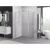 Mexen Exo Duschkabine schwenkbar 75 x 95 cm, transparent, Chrom - 8181-075-095-01-00