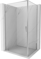 Mexen Exo Duschkabine mit Schwingtür 80 x 100 cm, transparent, Chrom - 8181-080-100-01-00