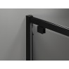 Mexen Exo Duschkabine, schwenkbar, 70 x 85 cm, transparent, schwarz - 8181-070-085-70-00