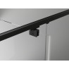 Mexen Exo Duschkabine, schwenkbar 80 x 95 cm, transparent, schwarz - 8181-080-095-70-00