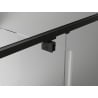 Mexen Exo Duschkabine schwenkbar 85 x 100 cm, transparent, schwarz - 8181-085-100-70-00