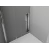 Mexen Exo Duschkabine halbrund, verschiebbar 90 x 90 cm, transparent, Chrom - 8131-090-090-01-00