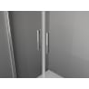 Mexen Exo Duschkabine, öffnend, 80 x 85 cm, transparent, Chrom - 8182-080-085-01-00
